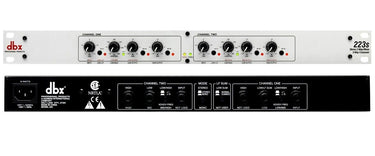 Crossover Dbx Stereo 2 Vias, Mono 3 Vias, 223s